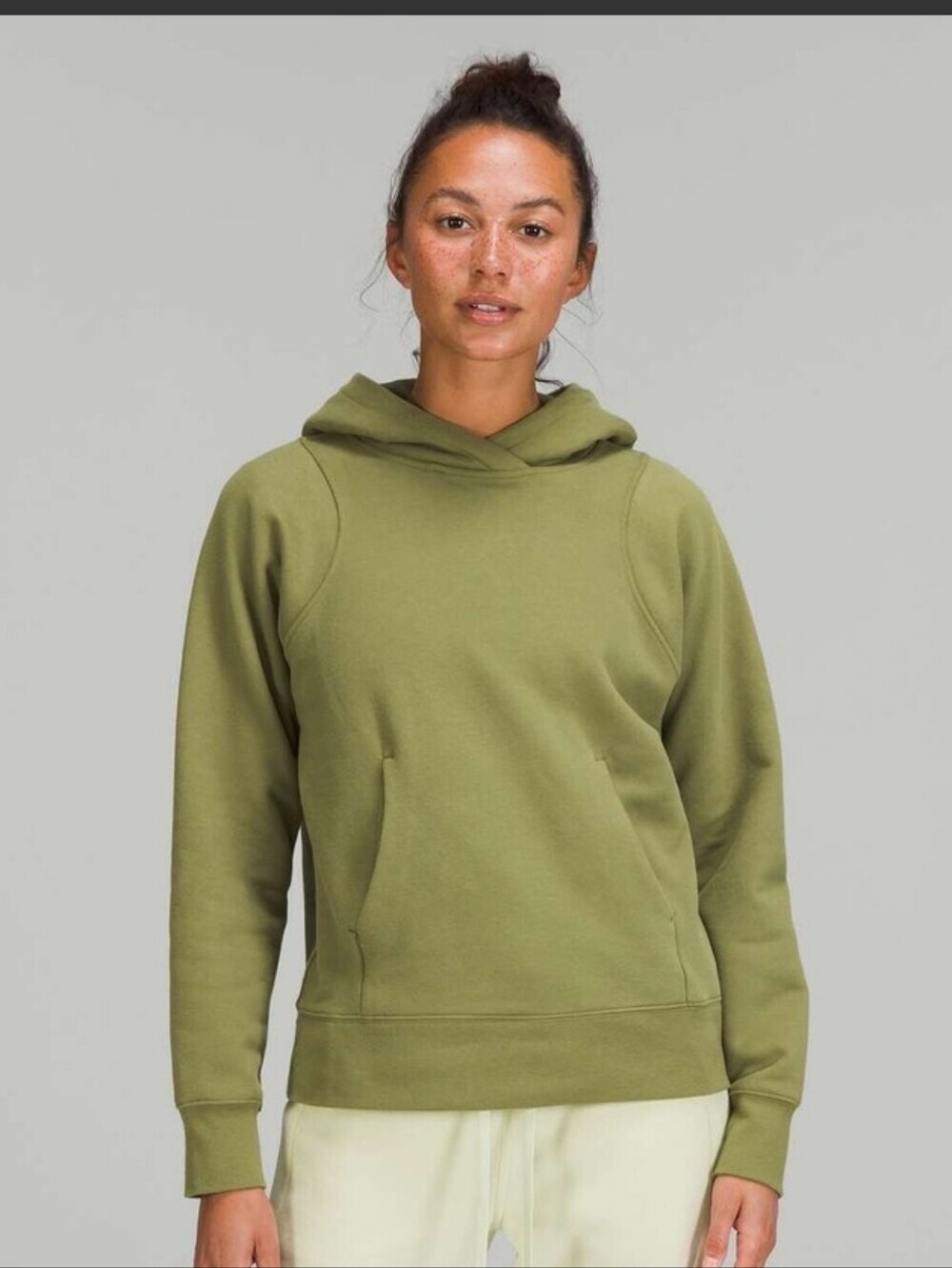 Lululemon Loungeful Hoodie Bronze Green 12 Premium Fleece Cotton Blend Cozy Warm